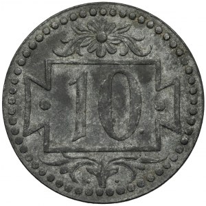 Gdańsk, 10 fenigów 1920 cynk - 56 perełek