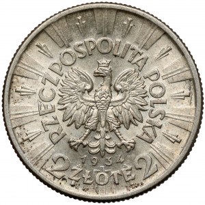 Piłsudski 2 złote 1934