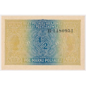 1/2 marki 1916 Generał - B 148...