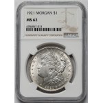 USA, Dolar 1921, Philadelphia - Morgan Dollar
