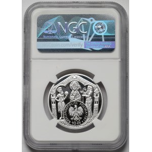 10 złotych 2014 Brakteat Mieszka III Starego