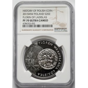 20 złotych 2015 Floren Władysława Łokietka