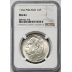 Piłsudski 10 złotych 1936