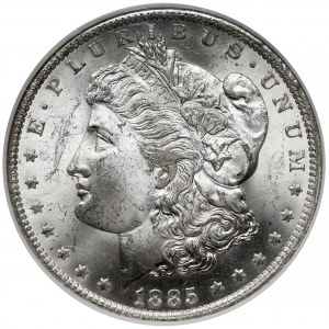 USA, Dolar 1885-O, New Orleans - Morgan Dollar