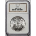 USA, Dolar 1885-O, New Orleans - Morgan Dollar