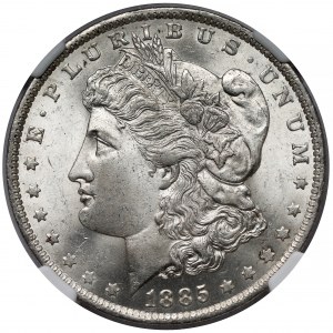 USA, Dolar 1885-O, New Orleans - Morgan Dollar