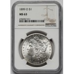 USA, Dolar 1899-O, New Orleans - Morgan Dollar