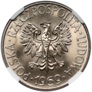 10 złotych 1969 Kościuszko