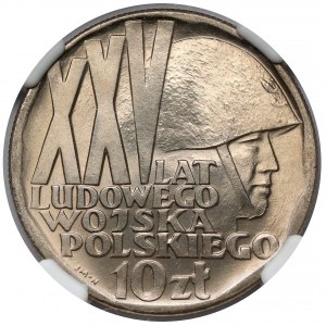 10 złotych 1968 XXV lat LWP