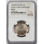 10 złotych 1968 XXV lat LWP