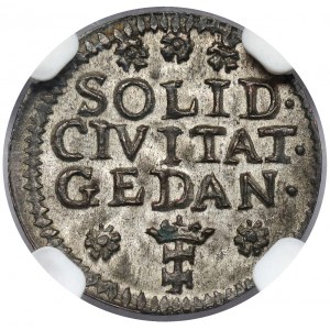 August III Sas, Szeląg Gdańsk 1754