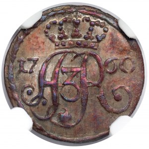 August III Sas, Szeląg Toruń 1760 - rozety