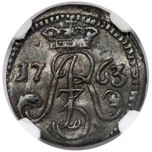 August III Sas, Szeląg Toruń 1763