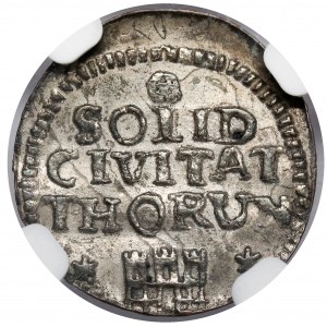 August III Sas, Szeląg Toruń 1763