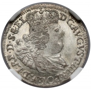 August III Sas, Szóstak Gdańsk 1763 REOE
