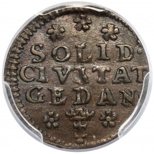 August III Sas, Szeląg Gdańsk 1757