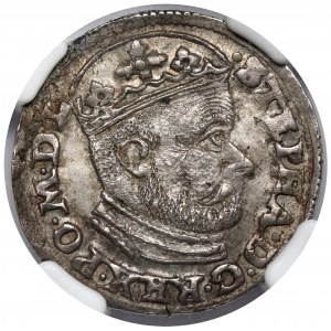Stefan Batory, Trojak Olkusz 1585 GH - Hose