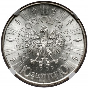 Piłsudski 10 złotych 1939
