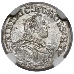 Śląsk, Fryderyk II Wielki, 2 greszle 1754-B, Wrocław
