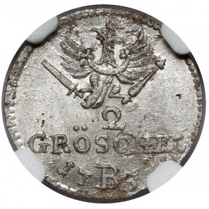 Śląsk, Fryderyk II Wielki, 2 greszle 1754-B, Wrocław