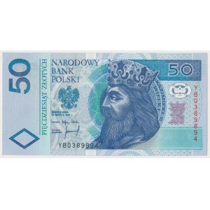 50 zł 1994 - YB - seria zastępcza