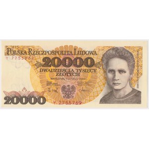 20.000 zł 1989 - Y
