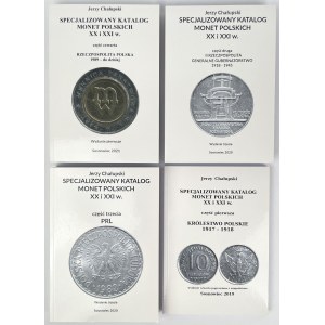 Specjalizowany katalog monet polskich XX i XXI w - KOMPLET - J. Chałupski