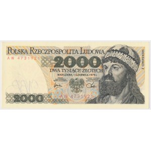2.000 zł 1979 - AW