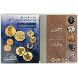 The Hesselgesser collection of Russian coins - zestaw (2szt)