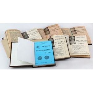 Biuletyn Numizmatyczny 1980-1984 i 2001