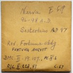 Nerwa (96-98 n.e.) Sesterc, Rzym - ex. Salton