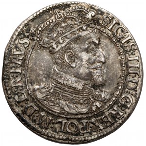Zygmunt III Waza, Ort Gdańsk 1616 - typ III - kołnierz