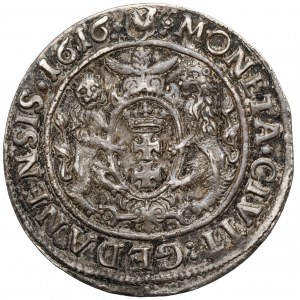 Zygmunt III Waza, Ort Gdańsk 1616 - typ III - kołnierz