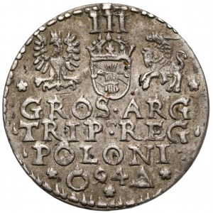 Zygmunt III Waza, Trojak Malbork 1594