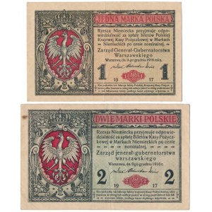 2 mkp jenerał i 1 mkp Generał 1916 - zestaw (2szt)