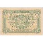 Pass ticket, 5 zloty 1925 Constitution - BEAUTIFUL