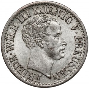 Prusy, Friedrich Wilhelm III, 1/2 grosza srebrnego 1825-A, Berlin