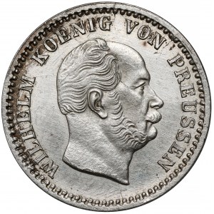 Prusy, Wilhelm I, 2-1/2 grosza srebrnego 1868-A, Berlin