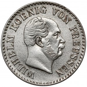 Prusy, Wilhelm I, 1/2 grosza srebrnego 1863-A, Berlin