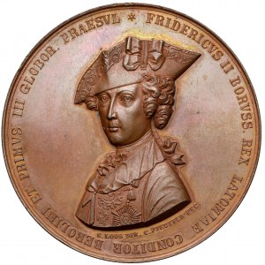 Prusy, Fryderyk Wilhelm IV, Medal 1840 - 100. rocznica założenia Loży Wolnomularskiej