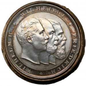 Prusy, Wilhelm II, Medal 1895 - upamiętniający 25. rocznicę zwycięstw w wojnie z Francją w latach 1870/1871