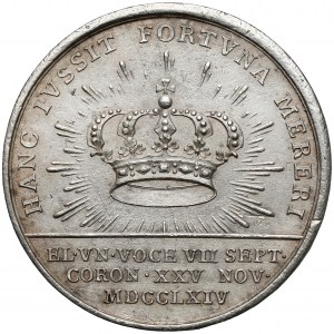 Poniatowski, Medal koronacyjny 1764 r. (Pingo)