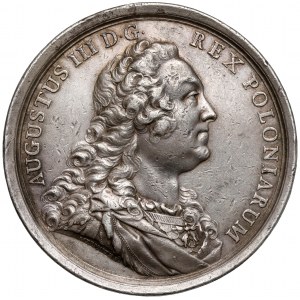 August III Sas, Medal BENE MERENTIBUS (Dobrze Zasłużonym) 1761 r.