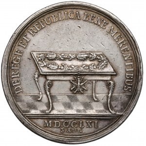 August III Sas, Medal BENE MERENTIBUS (Dobrze Zasłużonym) 1761 r.