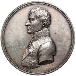 Księstwo Warszawskie, Medal SREBRO Wasilij Łanskoy 1815