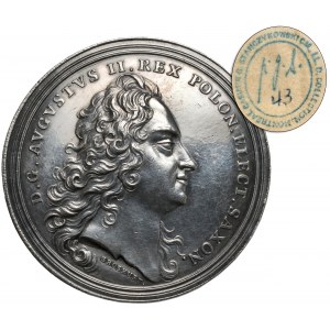 August II Mocny, Medal odzyskanie korony polskiej (1709)