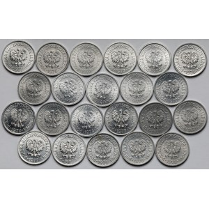 10 groszy 1970-1979 - zestaw (22szt)