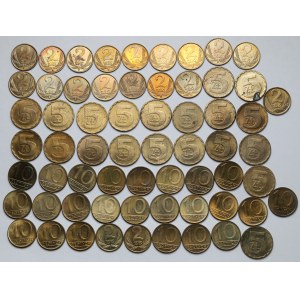 2-10 złotych - zestaw MIX (63szt)