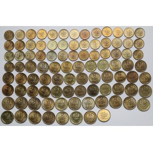 1-5 groszy - zestaw MIX (94szt)