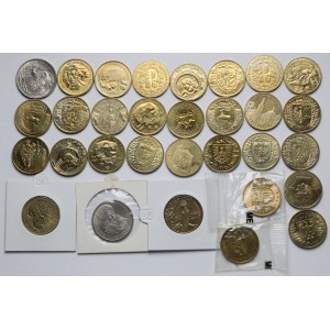 20.000 i 2 złote Nordic Gold - w tym Jeż i Sum - zestaw MIX (31szt)